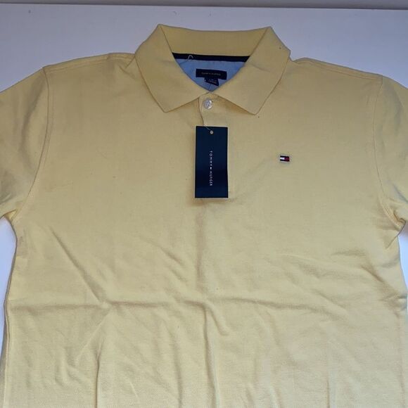 🔥TOMMY HILFIGER T-SHIRT POLO kids boys SZ L (16-18) New - Picture 2 of 8
